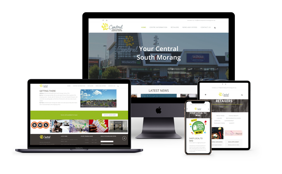 Central South Morang Shopping Centre Website Design